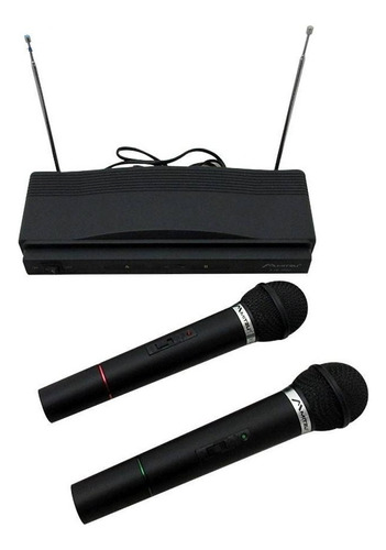 Set De 2 Micrófonos Inalámbricos Dinámico Mitzu