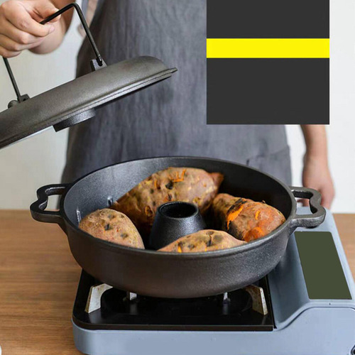 Panela Sukiyaki De Ferro Fundido, Frigideira Para Assar