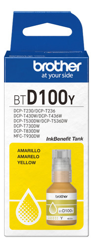 Kit de Tintas Brother Btd100 para Brother T230/T430W/T530DW Tinta Multicolor