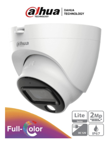Kit Dahua Dvr 4ch-xvr1b04-i -2mpx / 4 Cámaras Domo Hdw1209tlqn-led/ Full Color/ 2mpx / Con Disco Duro De 500gb