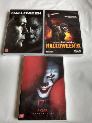 Dvd Halloween 4 + 2 + It A Coisa 2
