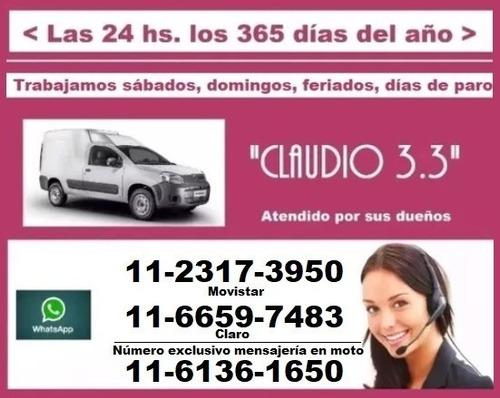 Imagen 1 de 4 de Mini Fletes Economicos Miniflete Flete Capital Buenos Aires