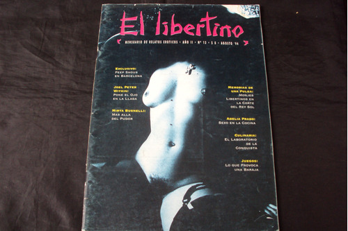 Revista El Libertino # 13 (agosto 1994)