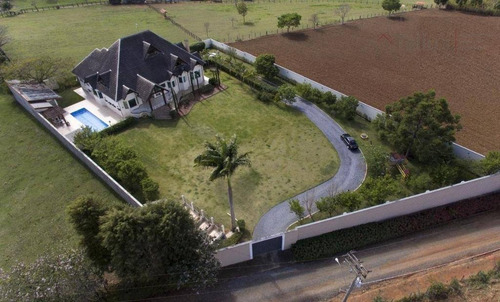 Maravilhosa Chácara Com 3 Suítes Amplas , 2911 M² Próximo À Ufscar - Sorocaba/sp - Ch0020