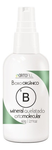 Boro Gel Orgânico Mineral Quelatado Ortomolecular