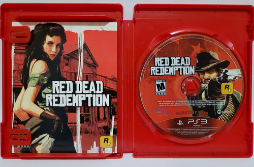 Red Dead Redemption + Mapa, Jogo Original Ps3 Mídia Física (Usado)