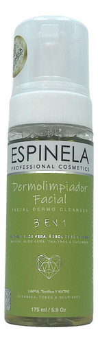 Dermolimpiador Facial 3 En 1 Desmaquillante 175ml Espinela