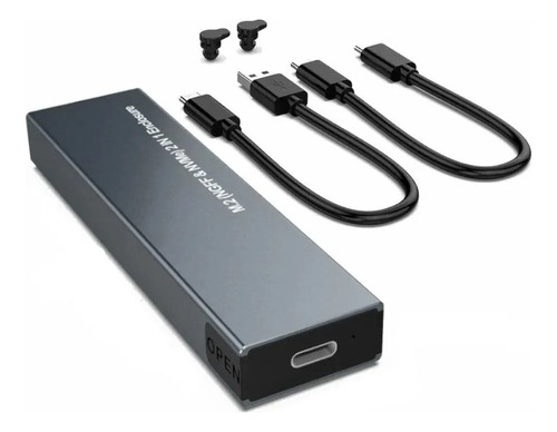 Caja Adaptador Usb Ssd M.2 M2 Nvme Pcie Sata