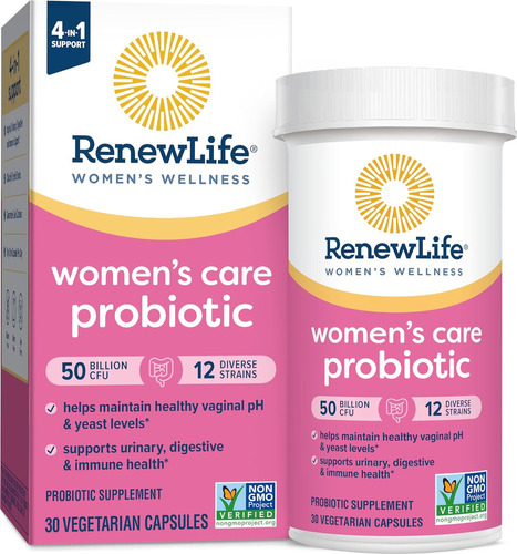 Renew Life Probiótico Mujer 50 Billones 30 Cápsulas Sin Sabor