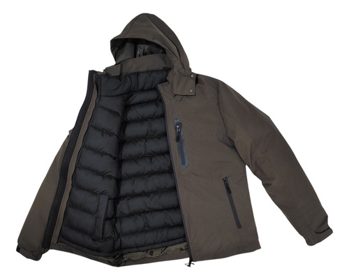 Campera De Hombre Dos En Uno Desmontable Rompeviento
