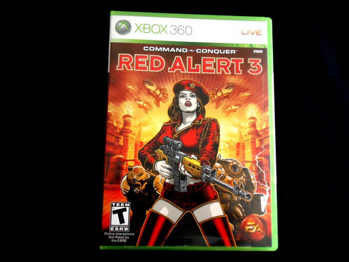 ¡¡¡ Command & Conquer Red Alert 3 Para Xbox 360 !!!