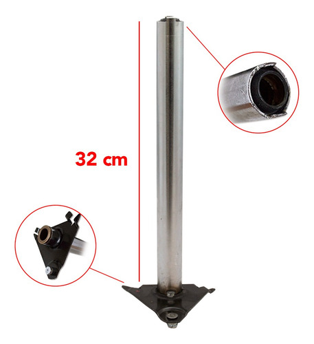 Flecha Centrifuga Hueca + Buje 64208 Whirllpool Kenmore