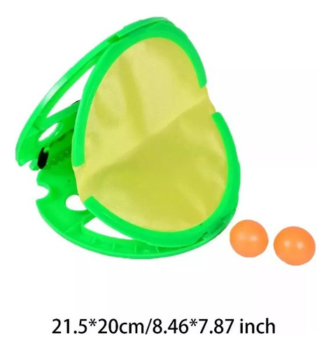 / Juego De Lanzamiento De Bolas Doble Con Juguete Para