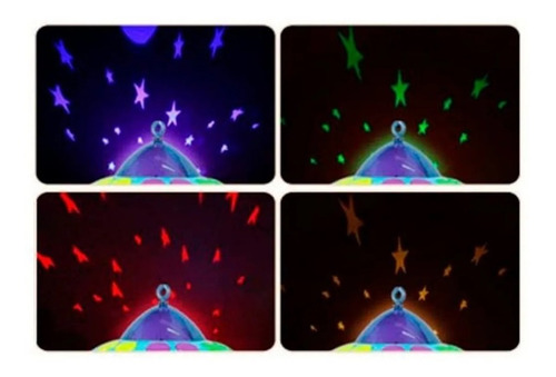 Movil Cunero Musical Bebé Con Proyector Luz Y Sonido