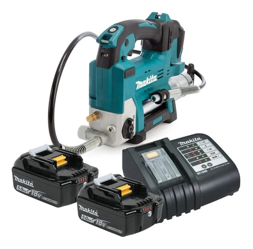 Engraxadeira 2 Baterias 18v 5ah 69mpa Dgp180zb Makita Bivolt