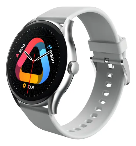 Relógio Smartwatch Qcy Gt S8 Tela Amoled Bluetooth Ipx8 Cor Cinza