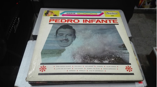 Lp Pedro Infante Valses Mexicanos Inmortal Acetato,long Play