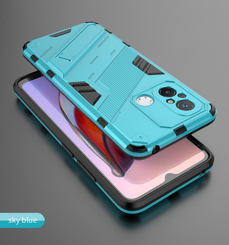 Redmi 12c Funda Uso Rudo Case + Cristal 9d Pengke