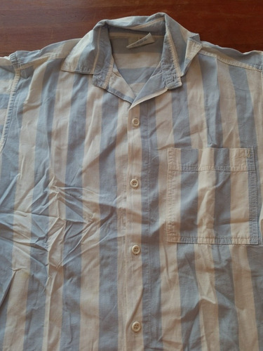 Camisa Algodón Rayada 