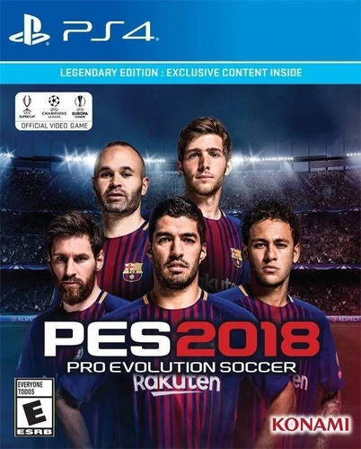 Pro Evolution Soccer 2018  Legendary Edition Konami PS4 Físico
