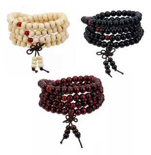 Pulseira Colar Japamala 108 Contas Elástico Envio 24h