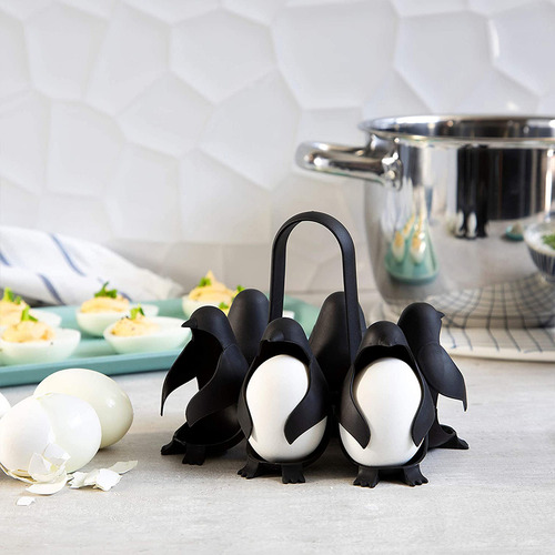 Fogão Cozido Em Forma De Pinguim Porta-ovos Para Fazer Alime