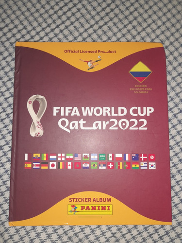 Album Del Mundial Qatar 2022 Panini Exclusivo De Colombia