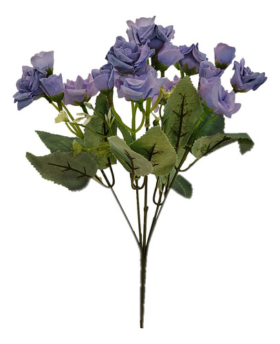 Flor Artificial Ramo Flores Decorativas Jardín M7 - Sheshu Color Violeta