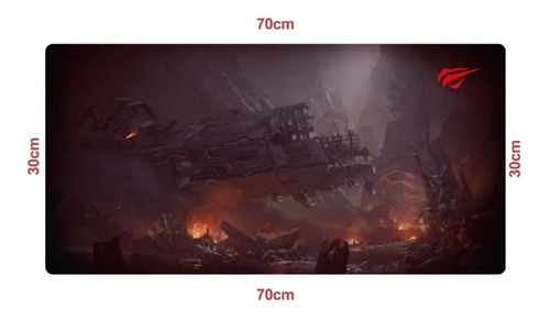 Imagem 6 de 7 de Mousepad Gamer Havit Mp 253 Speed Extra Grande Antiderrapant
