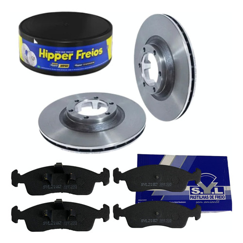 Kit Pastilha E Disco Freio Dianteiro Astra Vectra Aro 15