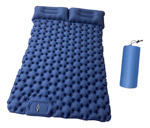 Colchoneta De Camping Con Almohada Portátil Para 2 Personas,