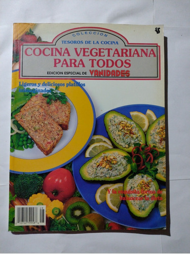 Revista Vanidades Cocina 2 X 1 Vegetariana Para Todos