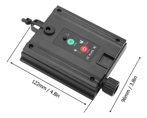 Cadena De Control Solar Integrada Automática A Prueba De Agu