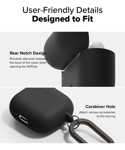 Carcasa Funda Ringke Para AirPods 4 Silicona
