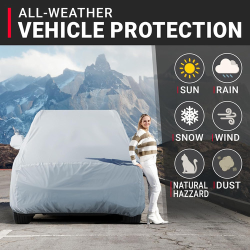 Funda Premium Para Coche Suv De 18 Capas Impermeable_8419016