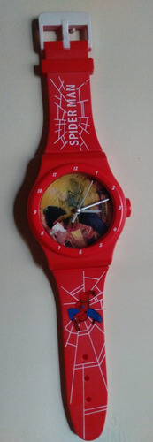 Reloj De Pared Spiderman 