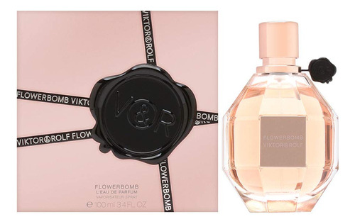 Perfume Flowerbomb De Viktor & Rolf, 100 Ml, Para Mujer