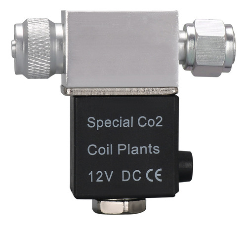 Válvula Solenoide Para Acuario Co2 Sistema Regulador Dc 12v