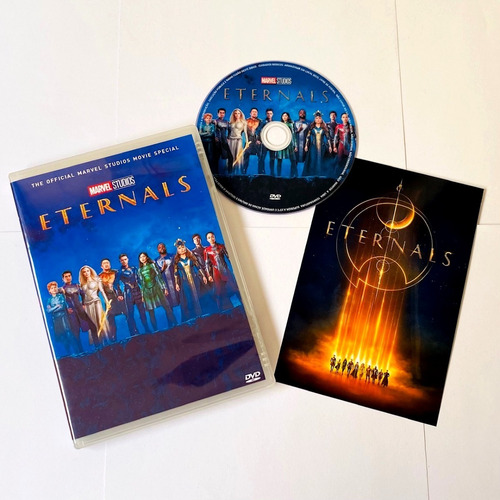 Dvd Eternos 2021 Thor Amor E Trovão 2022 Dublado E Legendado