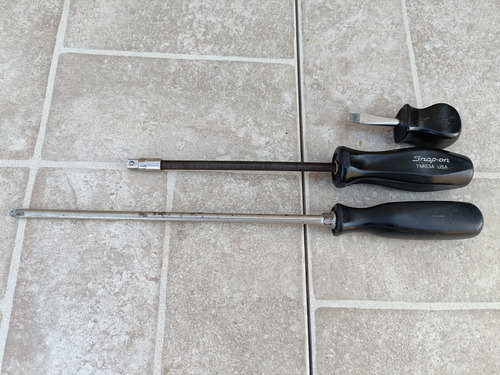 Desarmador Snap-on Juego De 3 Pzas. Made In Usa. (Usado)