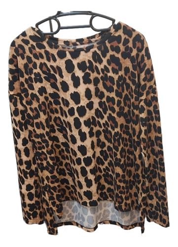 Remera Animal Print En Talle Especial. 