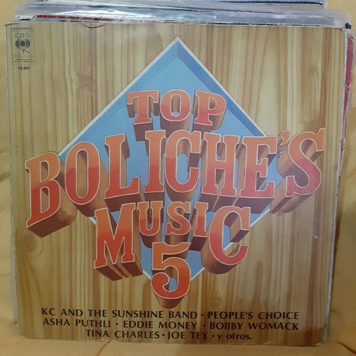 Vinilo The Boliche S Music Volumen 5 Kc Sunshine Band D1