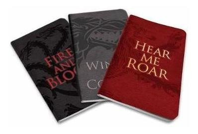 Game Of Thrones: Pocket Notebook Collection: Set Of 3 : Hous