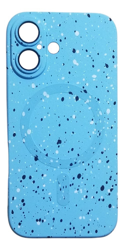 Funda De Silicona Artist Magsafe Iphone 16 - Pro - Pro Max Negro Iphone 16