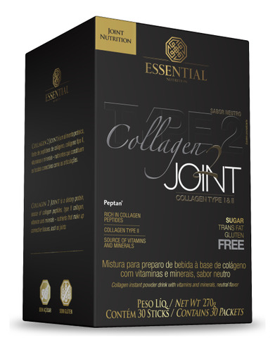 Collagen 2 Joint - Sabor Neutro 30 Sticks - Essential