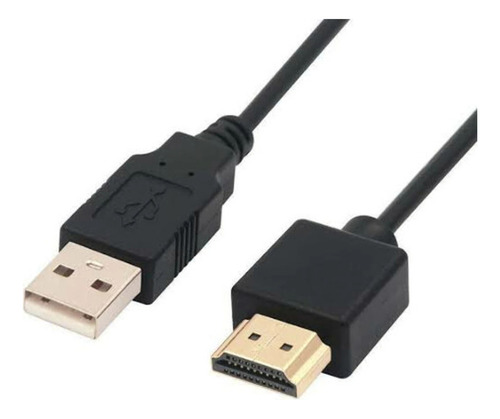 Cabo Adaptador Usb Para Hdmi Video Converter 1.5m Conecta Pc