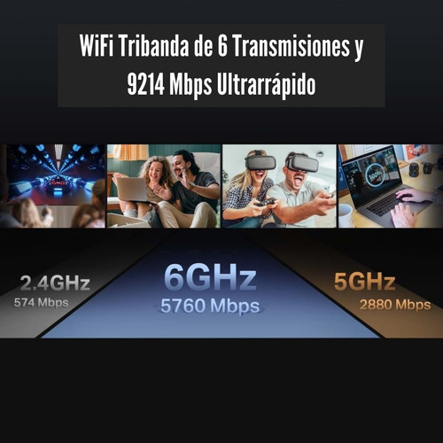 Router Tp-link Archer Be550 Be9300 Tri-band Wi-fi 7 Easymesh