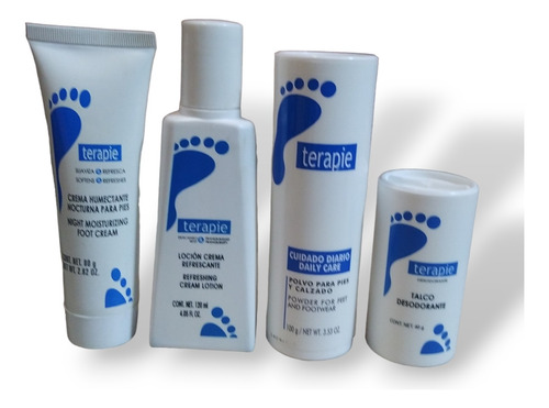 Kit Terapie Loción Crema,talco,crema Humectante De Fuller