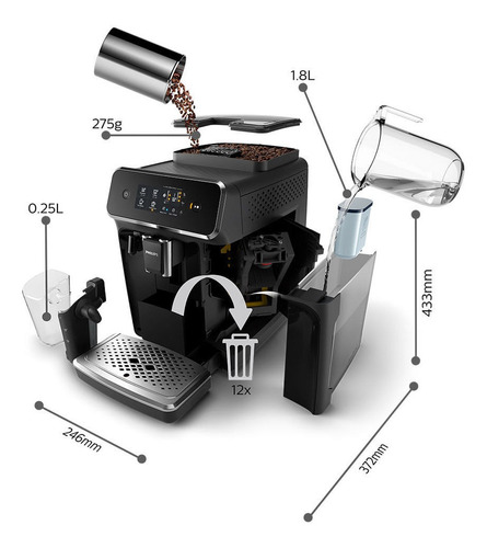Cafetera Expresso Philips Ep2231/42