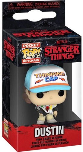 Funko Pop! Keychain: Stranger Things - Dustin Llavero       